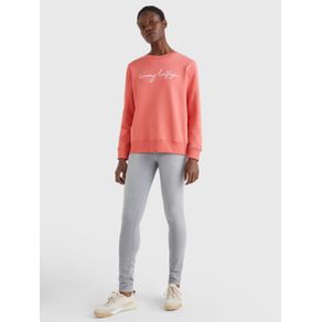 

SUDADERA TOMMY HILFIGER DE CUELLO REDONDO CON LOGO GRÁFICO DE MUJER Talla: M
