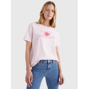 

PLAYERA TOMMY HILFIGER CON FLOR ESTAMPADA DE MUJER Talla: S