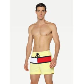 

TRAJE DE BAÑO TOMMY HILFIGER DE LARGO MEDIO CON LOGO Y CORDÓN DE HOMBRE Talla: L