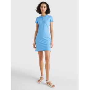 

Vestido Tipo Polo De Manga Corta De Mujer Talla: M