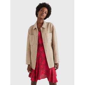 

SOBRECAMISA TOMMY HILFIGER CON CINTURÓN Y MONOGRAMA TH DE MUJER Talla: 32