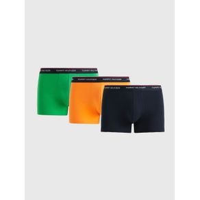 

Paquete De 3 Bóxers Trunk Tommy Hilfiger De Algodón Elástico Talla: L
