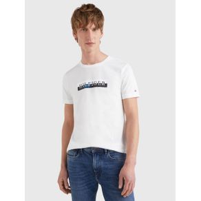 

PLAYERA TOMMY HILFIGER CON LOGO Y DETALLE DE CAMUFLAJE DE HOMBRE Talla: L