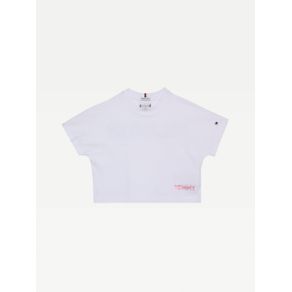 

Playera Tommy Hilfiger Con Logo Para Niña Talla: 10