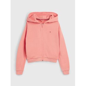 

SUDADERA TOMMY HILFIGER DE ALGODÓN CON GORRA Y CIERRE PARA NIÑA Talla: 14