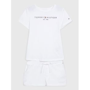

CONJUNTO TOMMY HILFIGER DE PLAYERA Y SHORTS ESSENTIAL PARA NIÑA Talla: 10