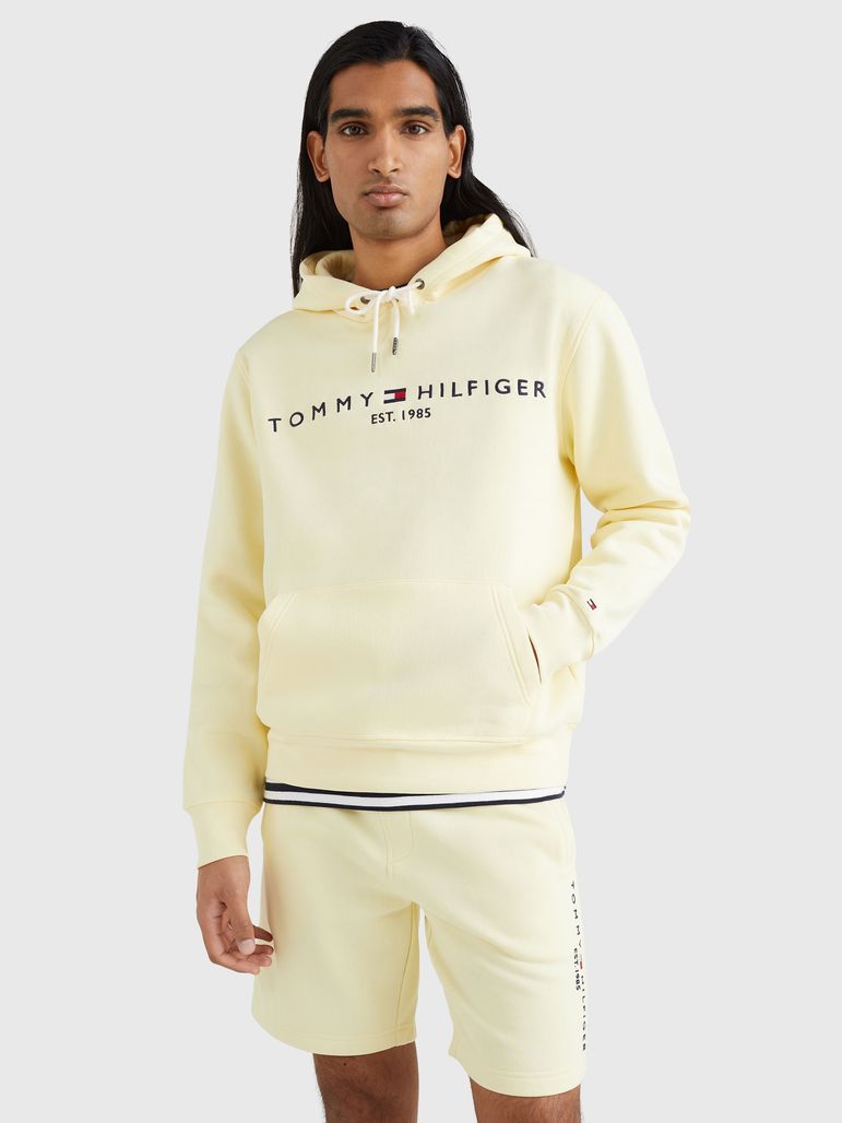 Sudadera Con Gorra, Cordón Y Logo | Tommy Hilfiger - Tienda en Línea