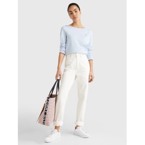 

SUÉTER TOMMY HILFIGER DE CUELLO BARCO DE MUJER Talla: XL