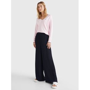 

SUÉTER TOMMY HILFIGER DE CUELLO DE PICO CON CORTE SLIM DE MUJER Talla: XL