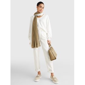 

SUÉTER TOMMY HILFIGER AMPLIO CON MANGAS ABULLONADAS DE MUJER Talla: M
