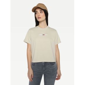 

PLAYERA TOMMY JEANS CROPPED CON LOGO BORDADO DE MUJER Talla: XS