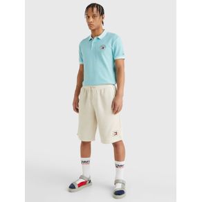 

POLO TOMMY JEANS DE ALGODÓN ORGÁNICO CON LOGO BORDADO DE HOMBRE Talla: M