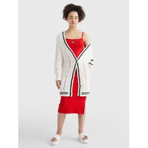 

Suéter Tommy Jeans Oversize De Punto Trenzado Talla: L