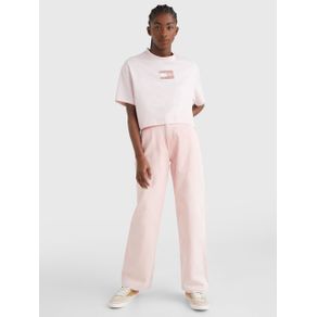 

PLAYERA TOMMY JEANS CROPPED CON LOGO TONAL DE MUJER Talla: XL