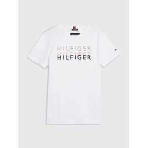 

PLAYERA TOMMY JEANS CON LOGOS SUPERPUESTOS PARA NIÑO Talla: 14