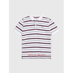 

POLO TOMMY JEANS CON FRANJAS PARA NIÑO Talla: 10