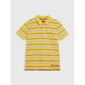 

POLO TOMMY JEANS CON FRANJAS PARA NIÑO Talla: 10