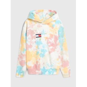 

SUDADERA TOMMY JEANS CON GORRA Y EFECTO DESTEÑIDO PARA NIÑO Talla: 4