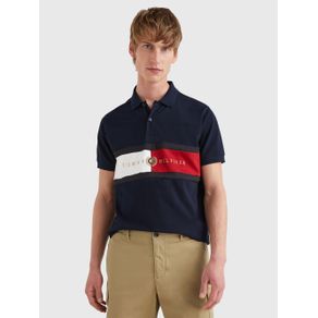 

POLO TOMMY HILFIGER ICONS DE CORTE REGULAR CON LOGO BORDADO DE HOMBRE Talla: S