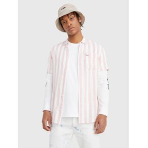 

Camisa Tommy Jeans De Rayas De Manga Corta Talla: S