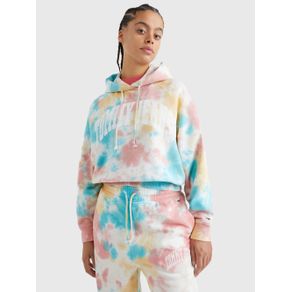 

SUDADERA TOMMY JEANS DESTEÑIDA CON LOGO UNIVERSITARIO DE MUJER Talla: XL