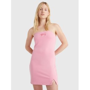 

VESTIDO TOMMY JEANS AJUSTADO CON LOGO BORDADO DE MUJER Talla: XL