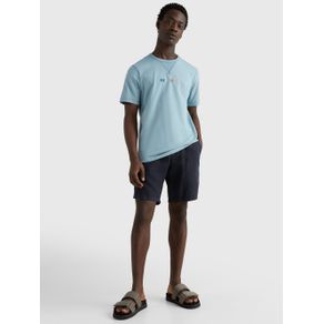 

Playera Tommy Hilfiger Con Logotipo Multicolor De Hombre Talla: L
