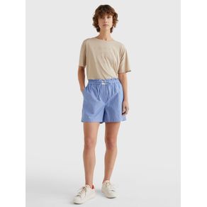 

PLAYERA TOMMY HILFIGER DE CORTE AMPLIO CON LOGO DESGASTADO DE MUJER Talla: S