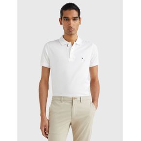 

POLO TOMMY HILFIGER TH FLEX DE PUNTO GLOBO CON CORTE SLIM DE HOMBRE TALLA: L
