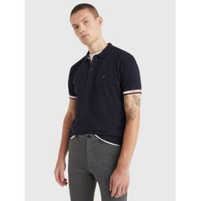 

Polo De Corte Regular Con Mangas Distintivas TALLA: XL