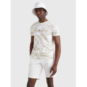 

Playera Tommy Hilfiger Con Estampado De Camuflaje Y Logo TALLA: XL