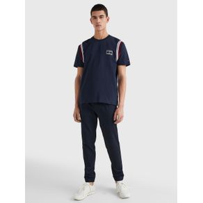 

Playera Tommy Hilfiger De Estilo Universitario De Hombre TALLA: L