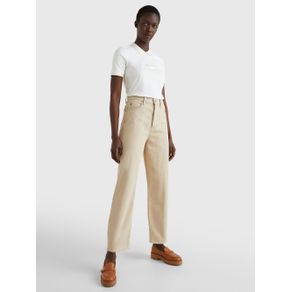 

Polo Tommy Hilfiger De Cuello Redondo Con Tinte Natural De Mujer TALLA: L