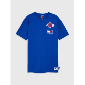 

PLAYERA TOMMY JEANS AMPLIA TOMMY & NBA LOS ANGELES LAKERS CON PARCHE DE HOMBRE Talla: S