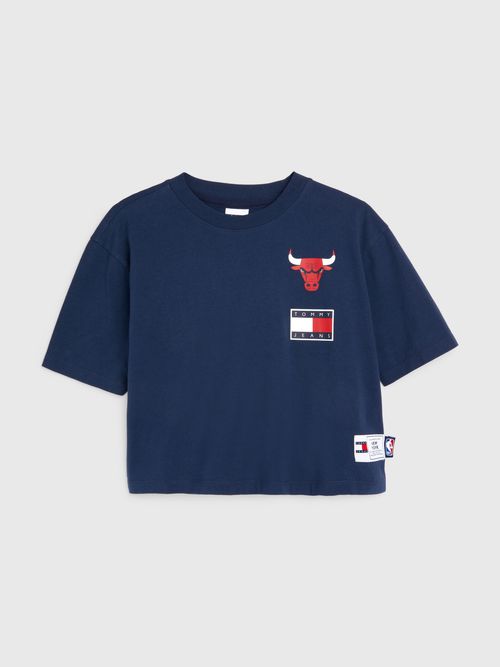 PLAYERA-TOMMY-JEANS---NBA-CHICAGO-BULLS-DE-CORTE-CROPPED-Tommy-Hilfiger