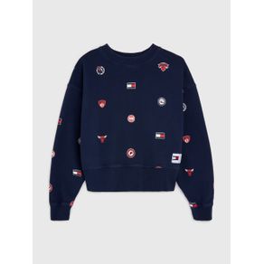 

SUDADERA TOMMY JEANS TOMMY JEANS & NBA OVERSIZE CON LOGOS DE MUJER Talla: XL