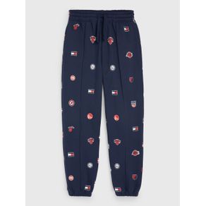 

JOGGERS TOMMY JEANS & NBA DE CORTE AMPLIO DE MUJER Talla: L