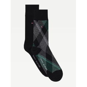 

Paquete Tommy Hilfiger De Calcetas Con Rombos Talla: UNICA