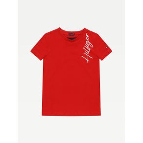 

PLAYERA TOMMY HILFIGER CON LOGO DE HILFIGER ESTAMPADO PARA NIÑO Talla: 10