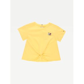 

Playera Tommy Hilfiger Con Logo De Glitter Para Niña Talla: 14