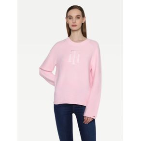 

SUÉTER TOMMY HILFIGER DE MONOGRAMA DE TH BORDADO DE MUJER Talla: XS