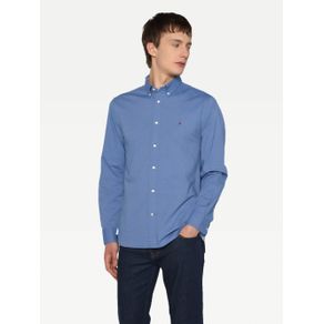

Camisa Tommy Hilfiger Informal Th Flex De Corte Regular TALLA: M