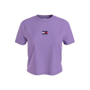 

PLAYERA TOMMY JEANS CON CUELLO REDONDO Y PARCHE DE TOMMY DE MUJER Talla: L