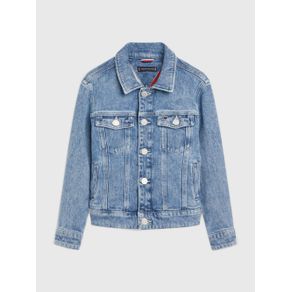 

CHAMARRA TRUCKER TOMMY HILFIGER DE DENIM RETRO PARA NIÑOS Talla: 10