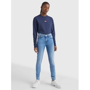 

JEANS TOMMY JEANS EFECTO DESTEÑIDO PARA MUJER Talla: 24