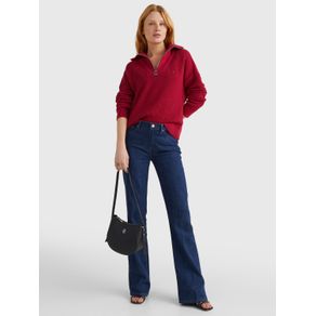 

SUÉTER TOMMY HILFIGER DE PUNTO ELÁSTICO CON CORTE AMPLIO PARA MUJER Talla: M