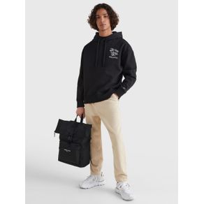 

Sudadera Tommy Jeans Amplia Con Gorra Y Motivo Pizza De Hombre Talla: L