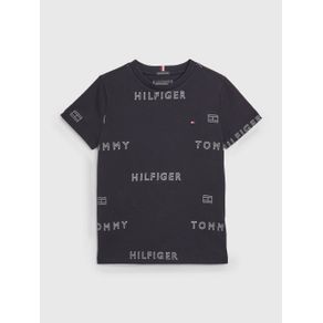 

Playera Tommy Hilfiger Con Logos De Niño Talla: 10