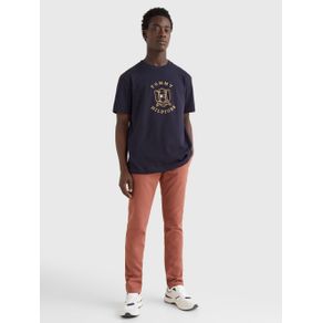 

PLAYERA TOMMY HILFIGER CON LOGO ICONS DORADO DE HOMBRE Talla: L