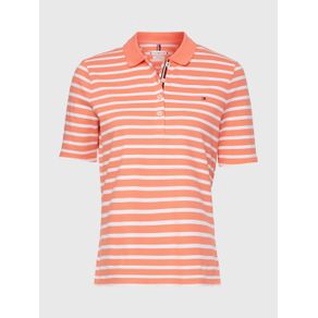 

Polo Tommy Hilfiger Essentials De Rayas De Mujer Talla: S